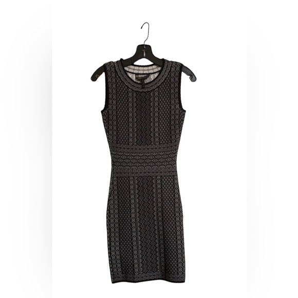 BCBGMaxAzria Jose Geometric Pattern Dress - Picture 2 of 7